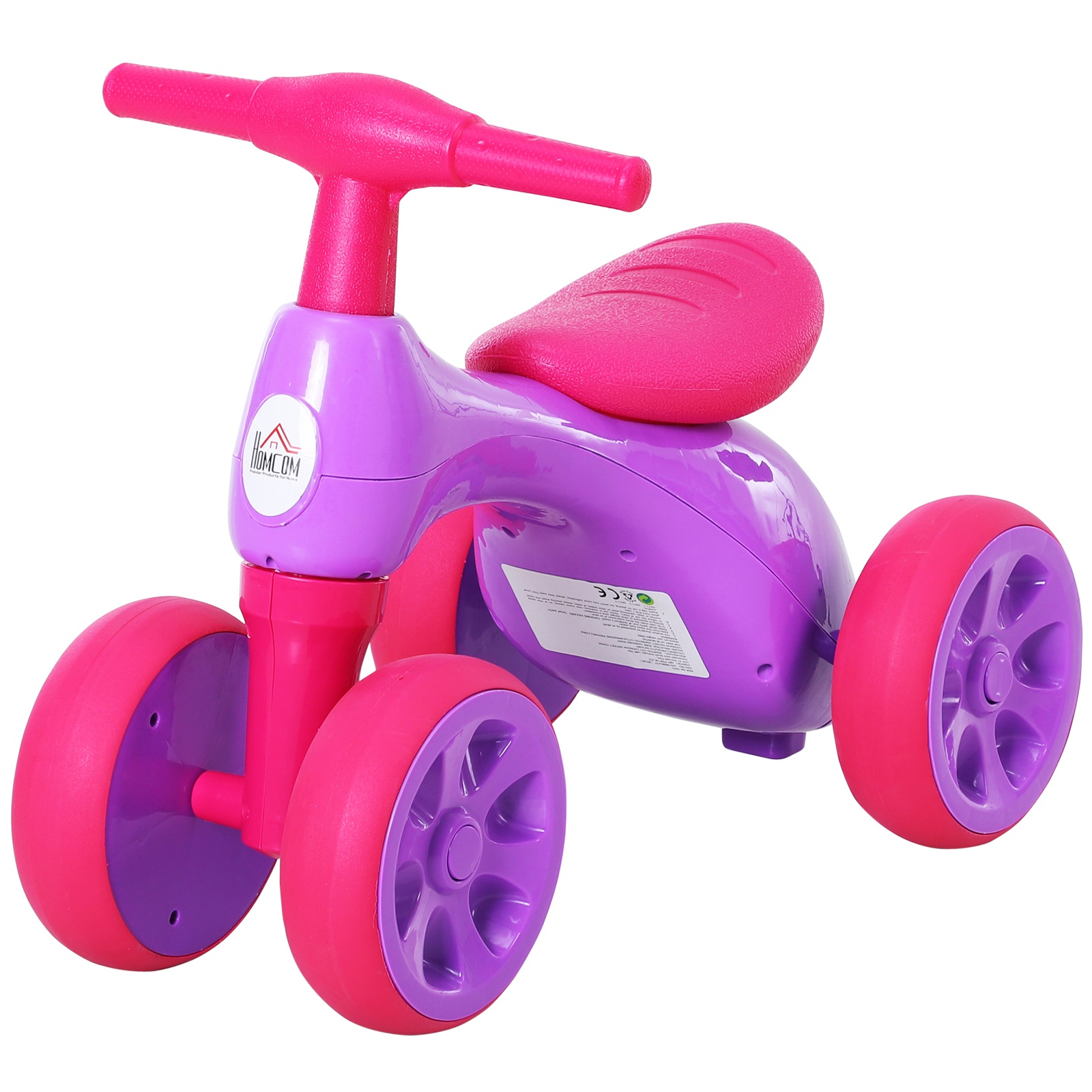 Toddler Training Walker Balance RideOn Toy with Rubber Wheels