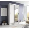Buy Arti 6 - 2 Sliding Door Wardrobe 120cm, Colour: White Matt