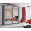 Buy Arti 8 - 2 Sliding Door Wardrobe 203cm, Colour: Grey Matt