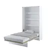 Buy BC-02 Vertical Wall Bed Concept 120cm, Colour: White Gloss