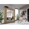 Buy Idea 02 - 2 Sliding Door Wardrobe 180cm, Colour: Oak