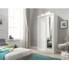 Buy Alaska Wardrobe 100cm, Colour: White Matt