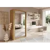 Buy Arti 19 - 2 Sliding Door Wardrobe 120cm, Colour: Oak