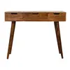 Buy Chestnut Dressing Table with Foldable Mirror