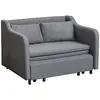 Buy Two-Seater Pull-Out Sofa Bed - Grey