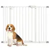Buy Metal 74-100cm Wide Adjustable Dog Gate Black