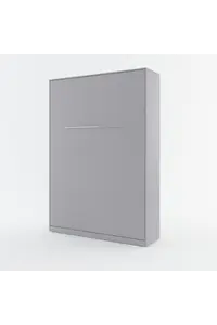 Buy CP-01 Vertical Wall Bed Concept 140cm, Colour: Grey Matt
