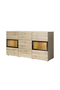 Buy Baros 26 - Sideboard Cabinet, Colour: Oak