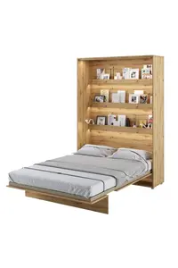 Buy BC-01 Vertical Wall Bed Concept 140cm, Colour: Oak