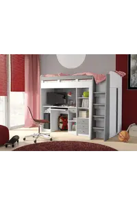Buy Unit Cabin Bed, Colour: Grey