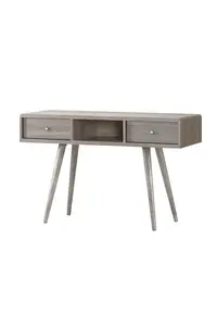 Buy Belvoir Dressing Table 2 Drawer Grey Oak