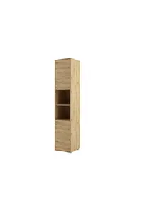 Buy BC-08 Tall Storage Cabinet for Vertical Wall Bed Concept, Colour: Oak
