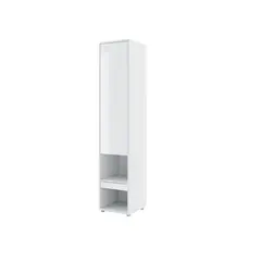 Buy BC-07 Tall Storage Cabinet for Vertical Wall Bed Concept, Colour: White Gloss