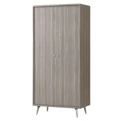 Buy Belvoir Wardrobe 2 Door Grey Oak
