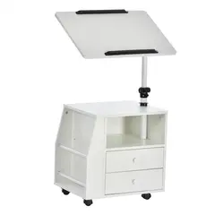 Buy Functional Swivel Bedside Table End Table Side Table for Living Room Nightstand for Bedroom