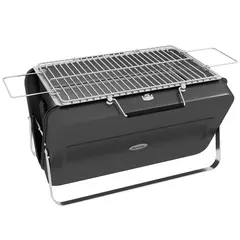 Buy Metal Suitable-Style Portable BBQ Grill - Black