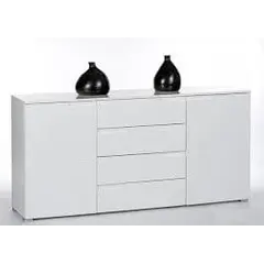 Buy Santino White Wide Sideboard S8         