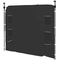 Buy 195 x 295cm Replacement Gazebo Sidewall - Black
