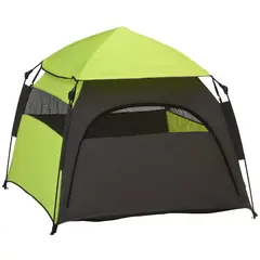 Buy Foldable Dog Cat Tent with Water-Resistant Oxford, Carry Bag for Extra Large Dog, Green