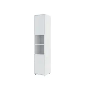 Buy BC-08 Tall Storage Cabinet for Vertical Wall Bed Concept, Colour: White Matt