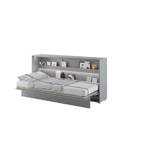 Buy BC-06 Horizontal Wall Bed Concept 90cm, Colour: Grey Matt