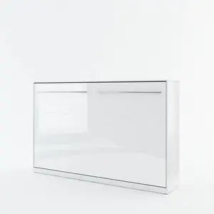 Buy CP-05 Horizontal Wall Bed Concept 120cm, Colour: White Gloss