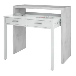 Buy Epping Desk Pull Out White & Concrete 0L4582A