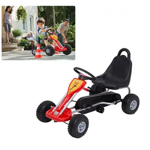 Buy Kids Ride on Pedal Go Kart W/ Hand Brake-Red