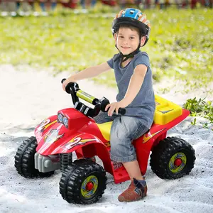 Buy 6V Electric Quad Bike for Kids Ride on Car ATV for 1.5 - 3 Years Red