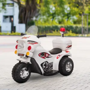 Buy Toddlers Electric PP Motorcycle Ride On Trike White