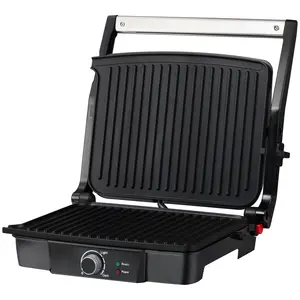 Buy Health Grill & Panini Press, 4 Slice Toastie Machine, 2000W Electric Non-stick Grill with 180В&deg; Flat Open, Drip Tray and Adjustable Temperature