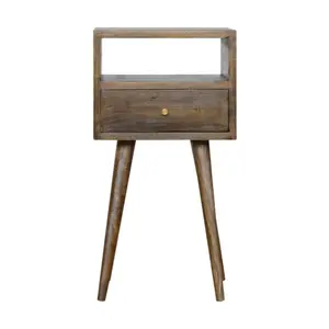 Buy Mini Grey Washed Bedside