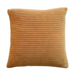 Buy Ribbed Mustard Cushion Set of 2