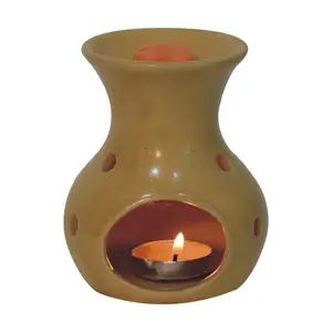 Buy Taya Beige Wax Melter Set (Lavender, Jasmine, Citronella, Summer Tides, Rose, Lemongrass)