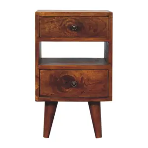 Buy Mini Classic Multi Chestnut Bedside