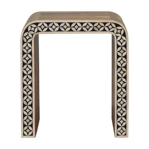 Buy Edessa Bone Inlay End Table