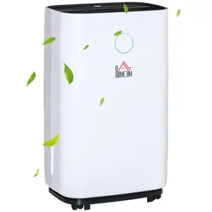 Buy 16L/Day Portable Dehumidifier for Home, with LED Screen, Sleep Mode, 24H Timer, Electric Air Dehumidifier for Damp Laundry Bedroom Basement