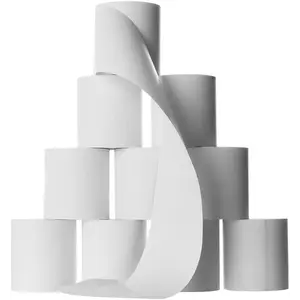 Buy 50 Stk. Premium Thermorollen 80mm x 80mm x 12mm &ndash; Thermopapier Bonrollen (80 80 12) - zertifiziert f&uuml;r Kassen-Drucker wie IBM,