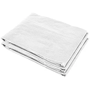 Buy 3 x 2 x 2m Greenhouse Replacement Cover ONLY Winter Garden Plant PE Cover for Tunnel Walk-in Greenhouse with Roll-up Windows Door Outdoor, White