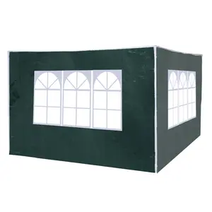 Buy Outsunny 3 Meters Canopy Gazebo Marquee Replacement Exchangeable Side Panel Wall Panels Walls (Green)