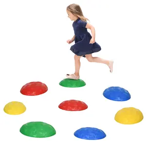 Buy Eight-Piece Kids Stepping Stones, with Non-Slip Mats, Balance River Stones