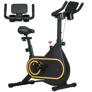 Buy Magnetic Indoor Cycling Bike, Exercise Bike with Silent Flywheel, LCD Display, Tablet Holder, Comfortable Seat