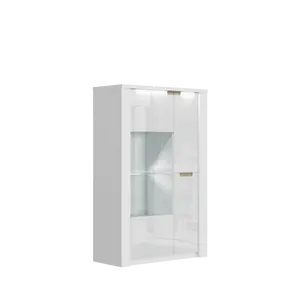 Buy  Ice White High Gloss Wide Display Unit P9RXAR22 