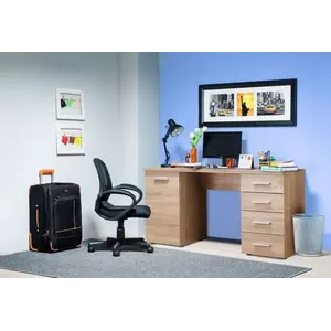 Buy Libro Sonoma Oak Effect Desk - 3039, Colour: Oak