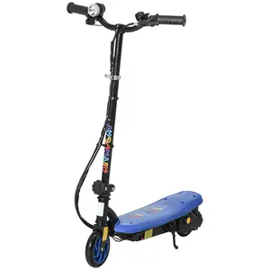 Buy Foldable Electric Scooter, with LED Headlight, for Ages 7-14 Years - Blue