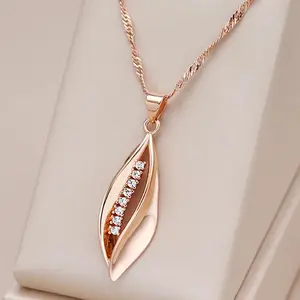 Buy Fabulous 14K Gold Filled Necklace with Lab Created Diamonds - Ideal Gift