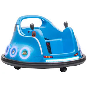 Buy Angry Bird Licensed Waltzer Car, 12V Kids Car w/ Joysticks, Remote, Music LED Lights - Blue