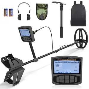 Buy Metal Detector for Adults and Beginners, Gold Detector with Higher Accuracy IP68 Waterproof Coil, 5 Professional Modes with Pinpoint & Memory Mode, Bigger Backlit LCD Display with DSP Chip