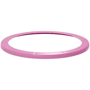 Buy 10FT Trampoline Spring Cover, Plastic Trampoline Pad Replacement with Elastic Cord, Waterproof, UV Resistant and Tear-Resistant, Pink