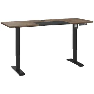 Buy Vinsetto 72-116cm Adjustable Electric Standing Desk, with LED Display - Black